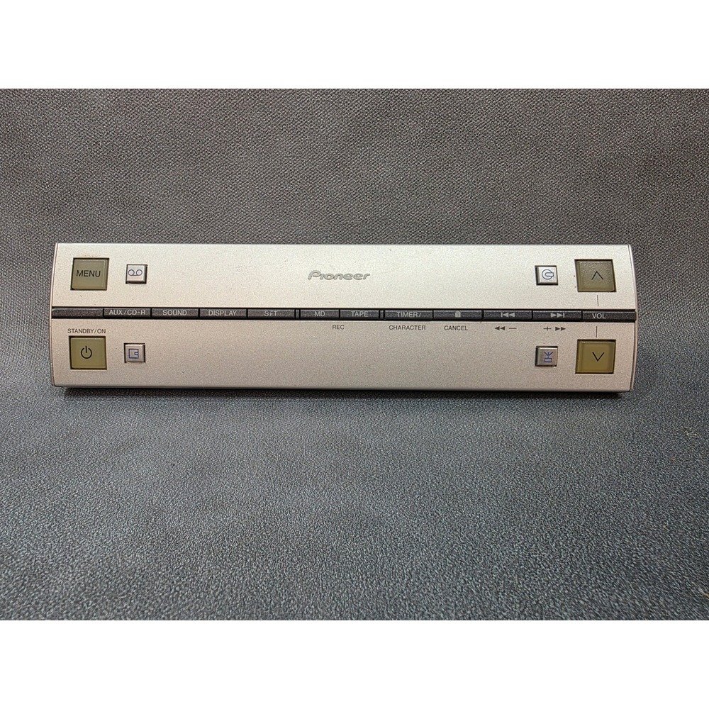 Pioneer CU-XC009 Remote Control Unit Silver Black Replacement Audio Remote